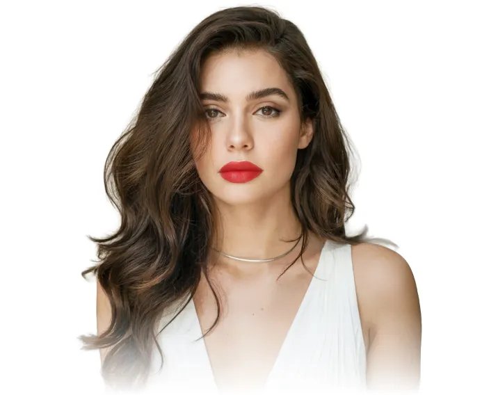 Woman with beautiful makeup